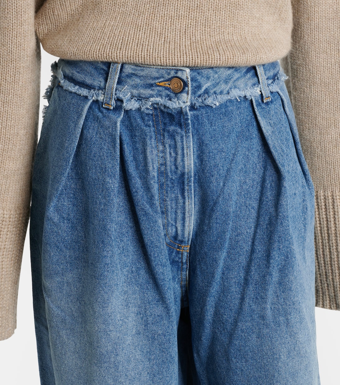 Wide-Leg Jeans | Alanui