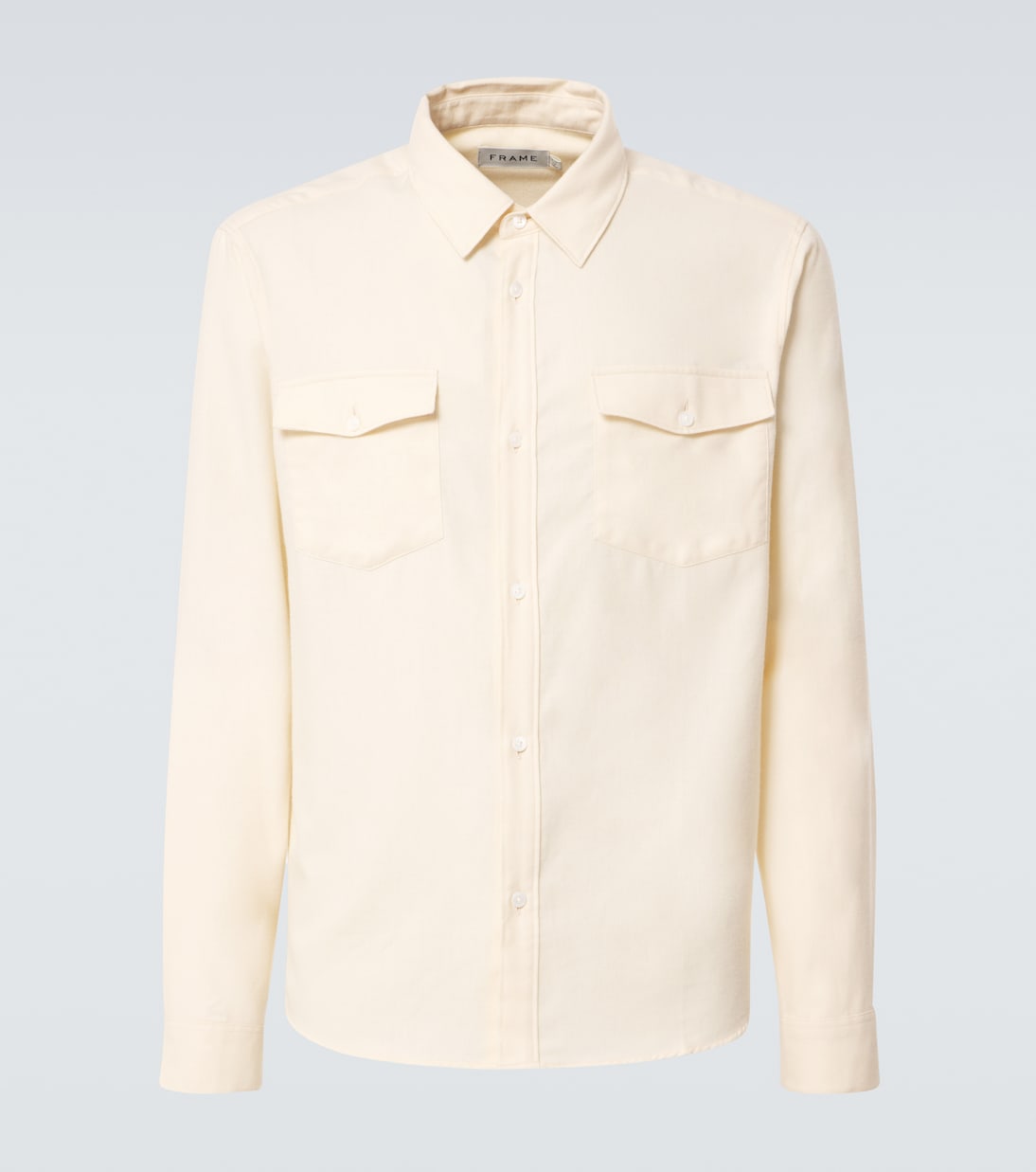 Cotton and wool shirt | Frame