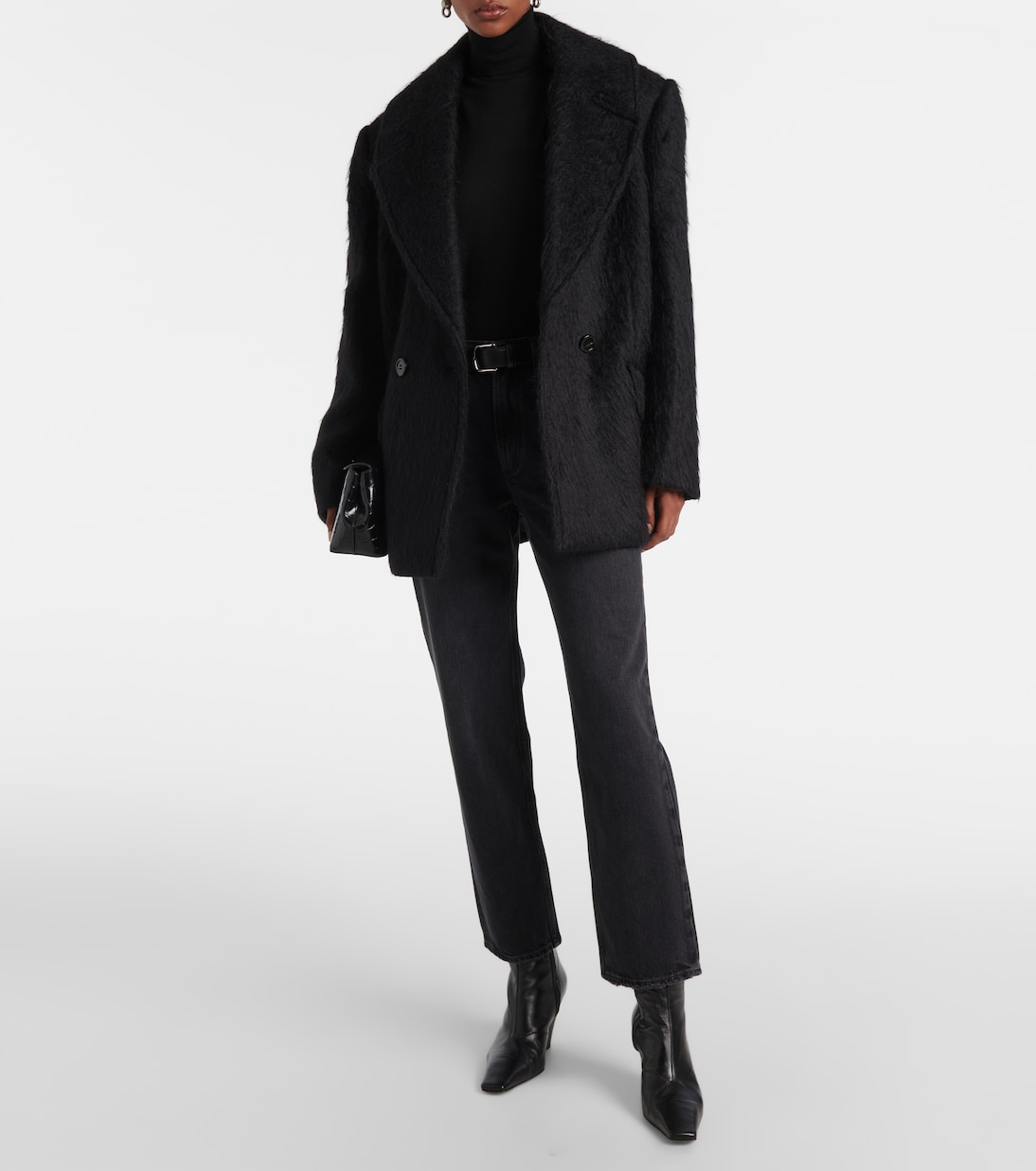 Jean droit Valen à taille mi-haute | Agolde