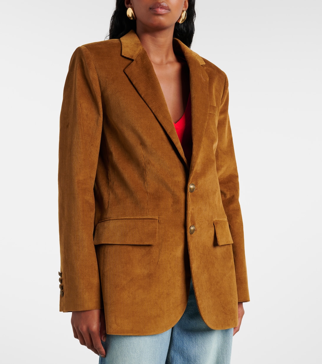 Everyday Cord cotton corduroy blazer | Frame