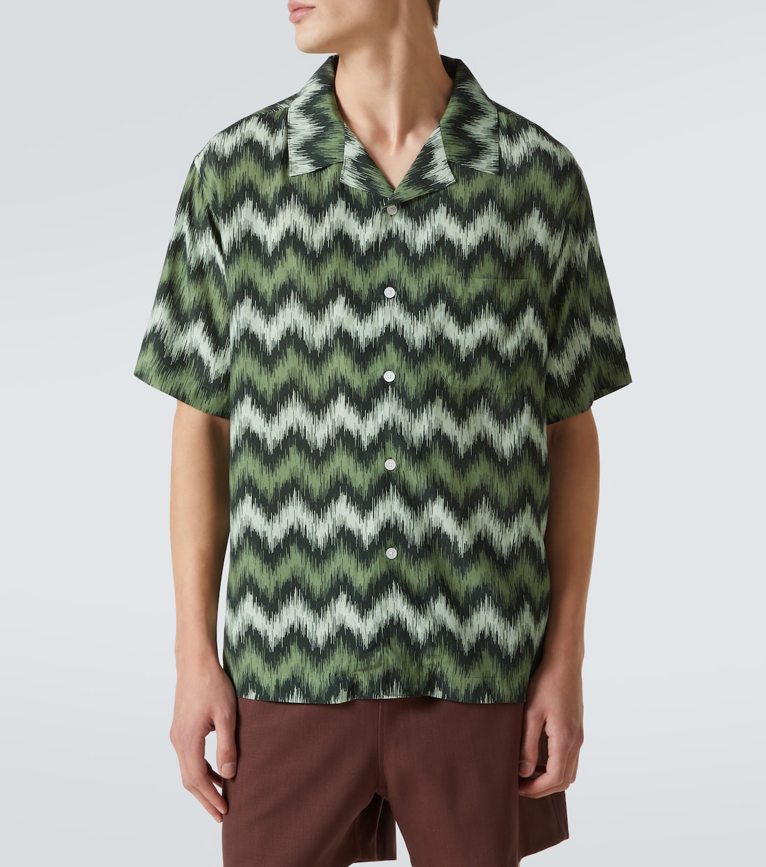 Camisa bowling en zigzag | Missoni