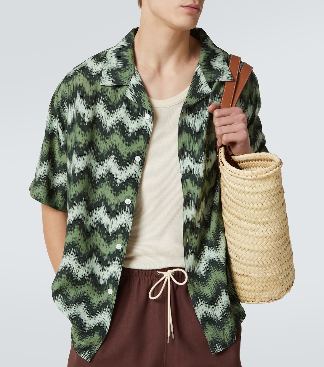 Camisa bowling en zigzag | Missoni