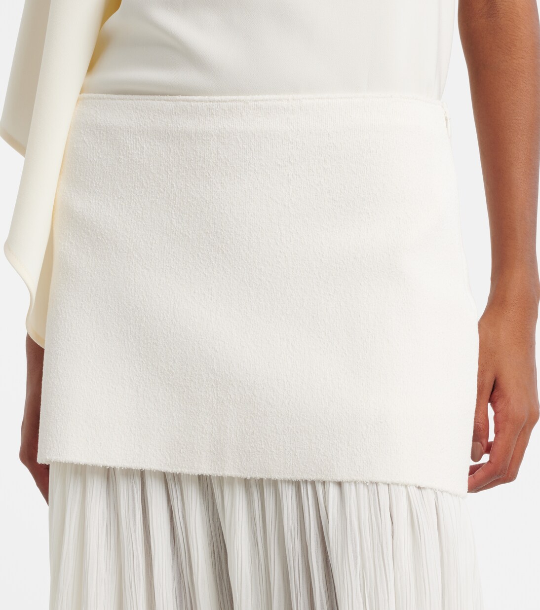 Paige pleated crêpe chiffon maxi skirt | Proenza Schouler