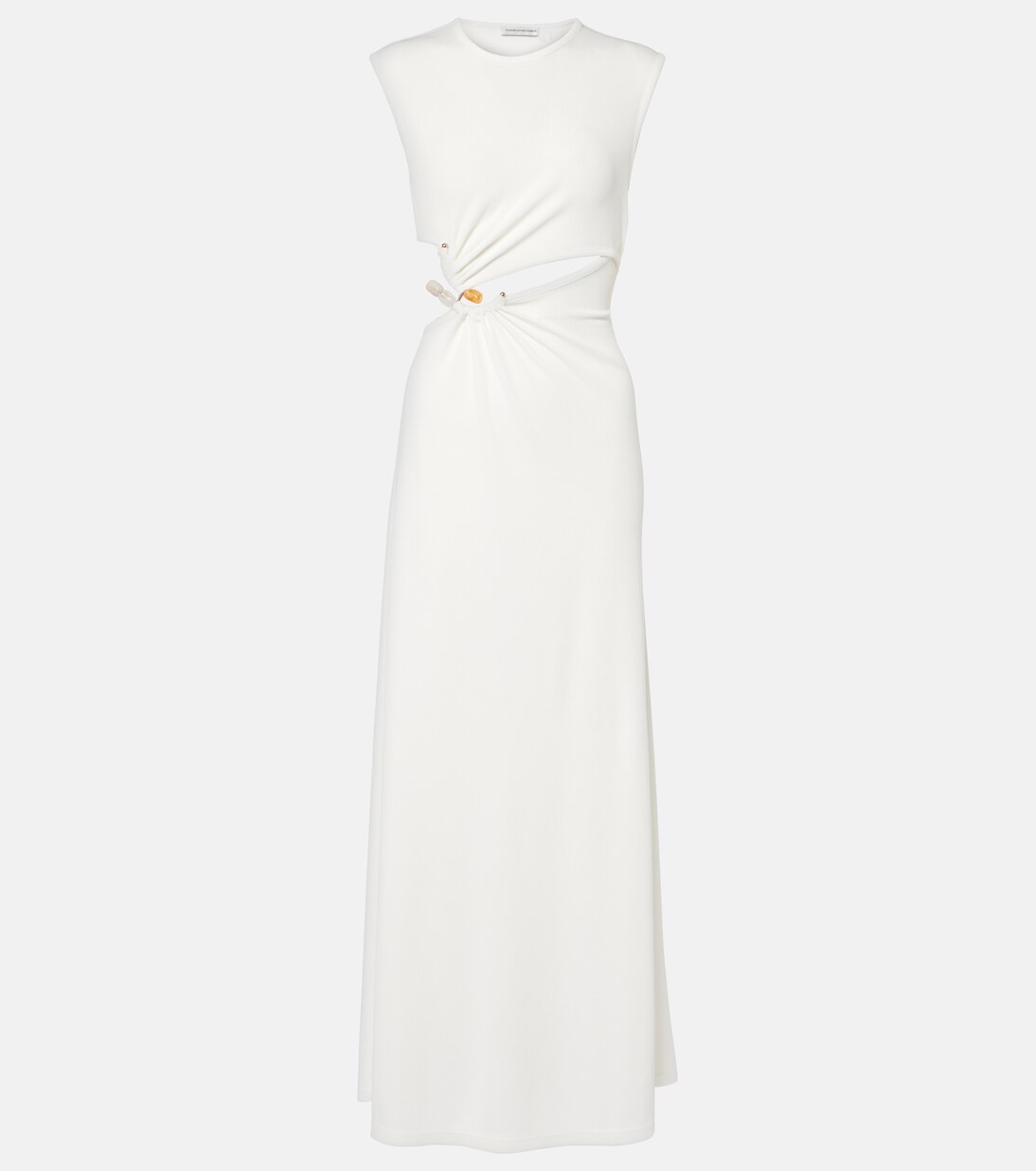 Robe longue Concave Stone | Christopher Esber