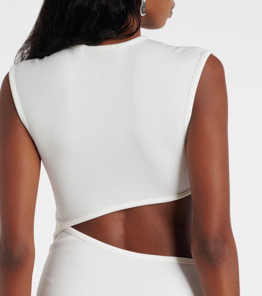 Robe longue Concave Stone | Christopher Esber