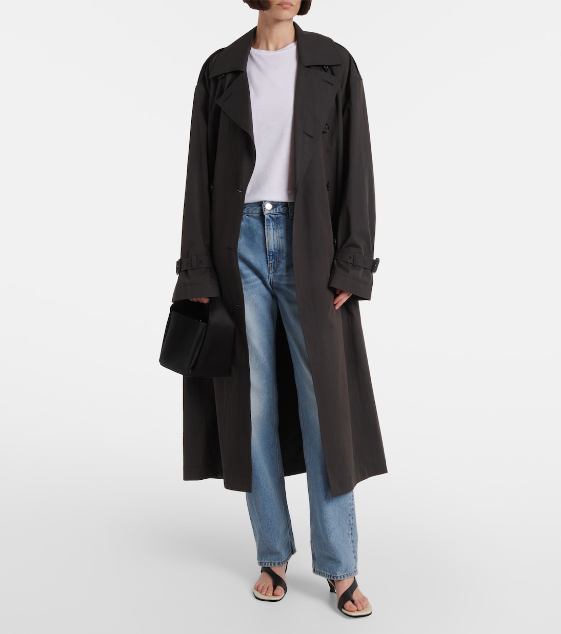 Petite satin tote bag | Toteme