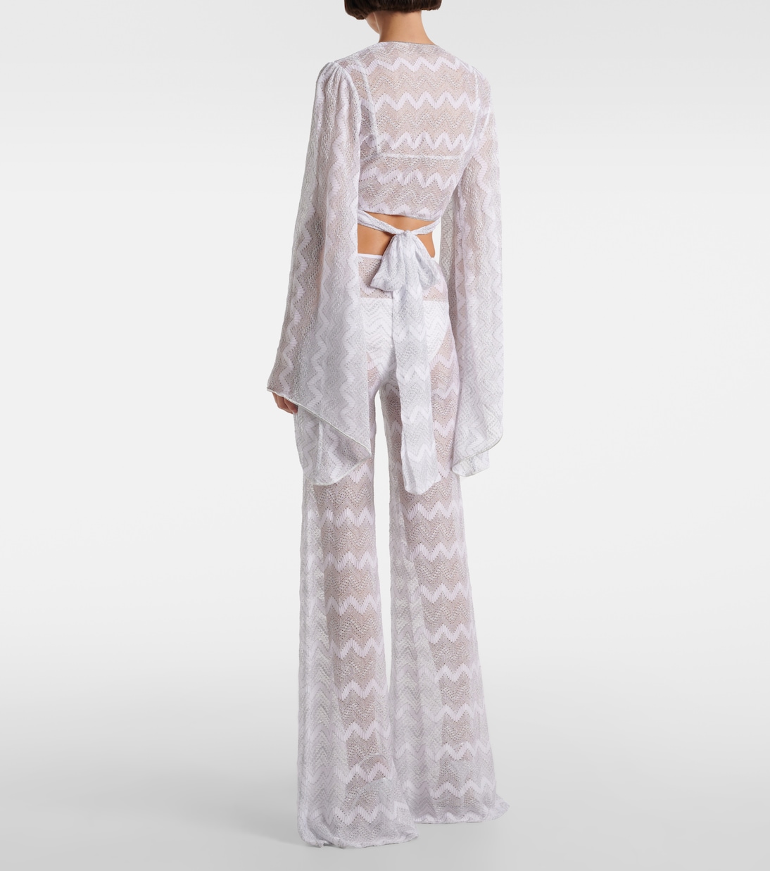 Zig Zag cropped blouse | Missoni