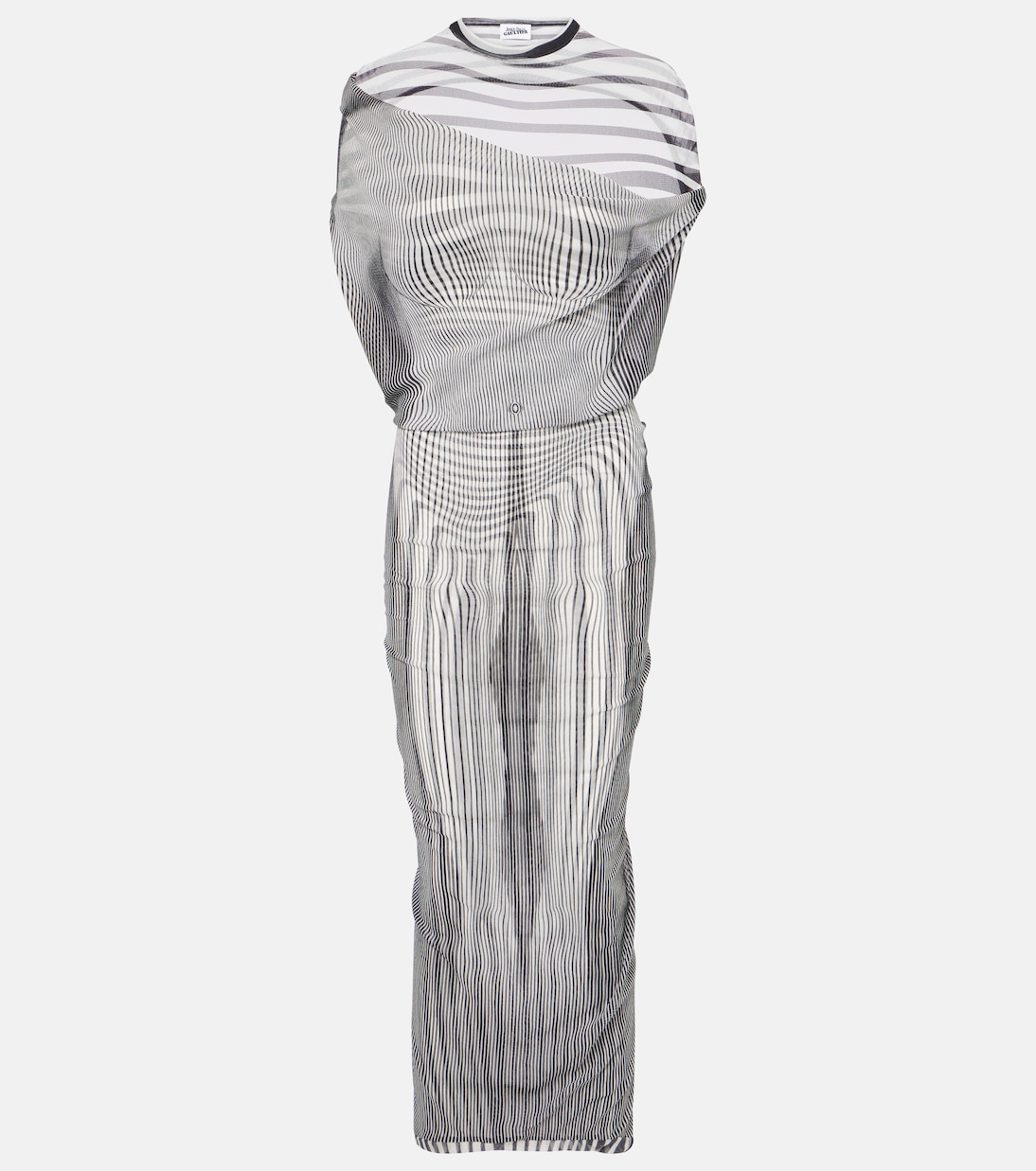 Robe longue The Body Morphing en tulle | Jean Paul Gaultier