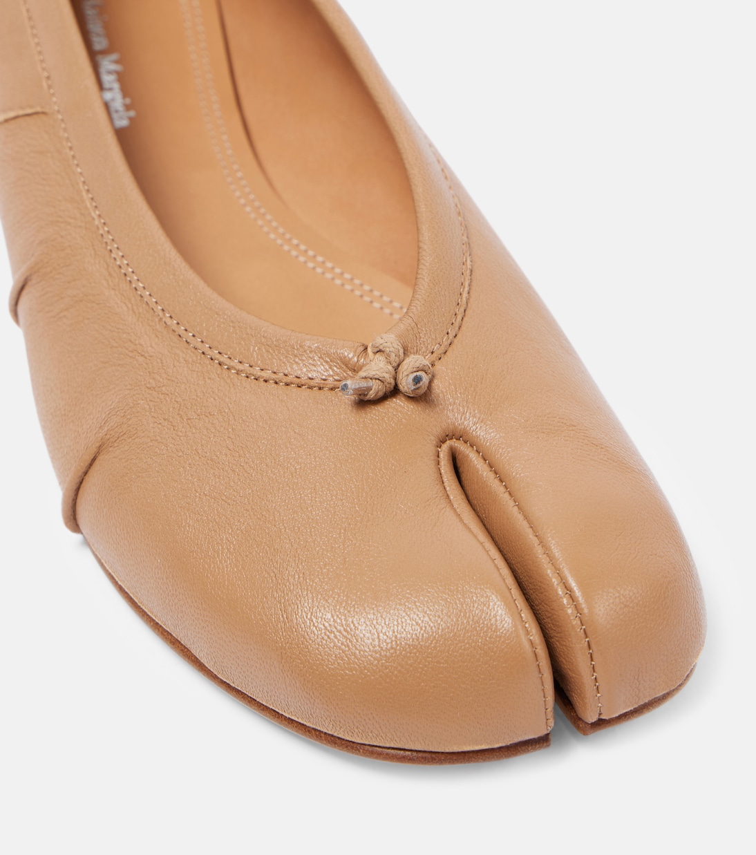 Tabi leather ballet flats | Maison Margiela