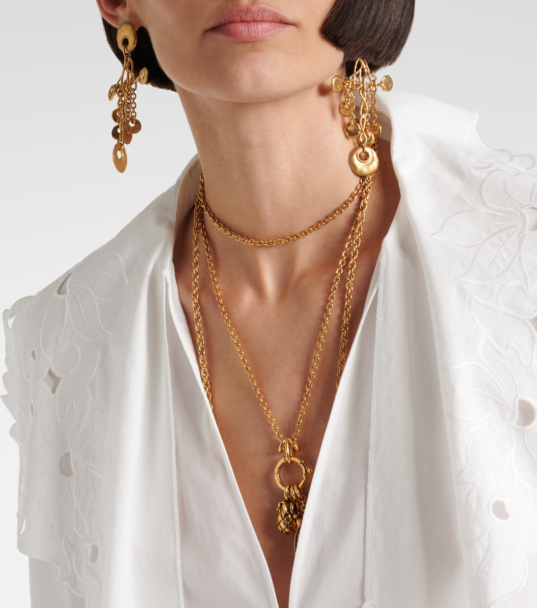 Bluse aus Baumwoll-Popeline | Chloé