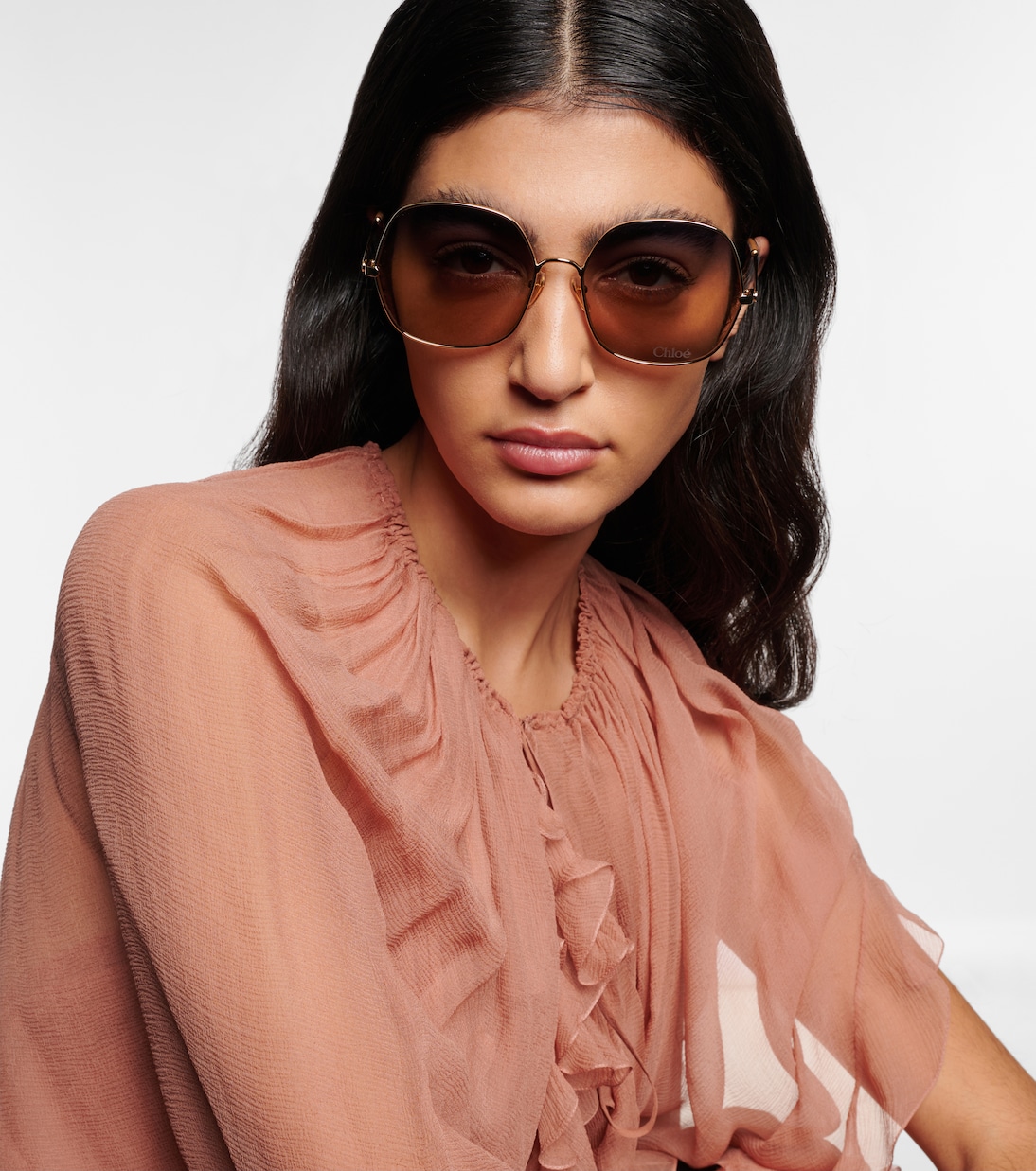 Lunettes de soleil oversize Aly | Chloé
