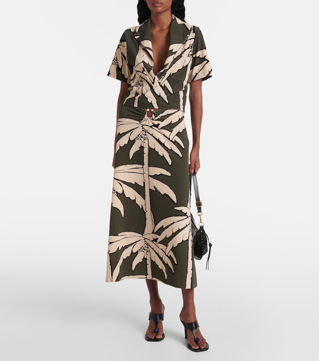 Cropped-Hemd aus Frottee | Johanna Ortiz