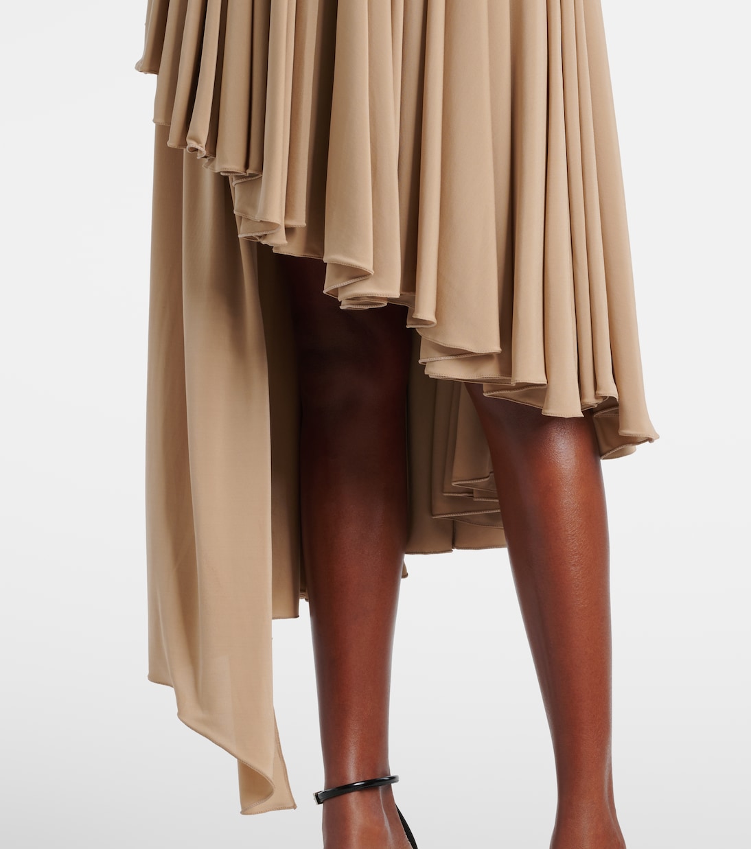 Vestido bustier asimétrico de jersey | Alaïa