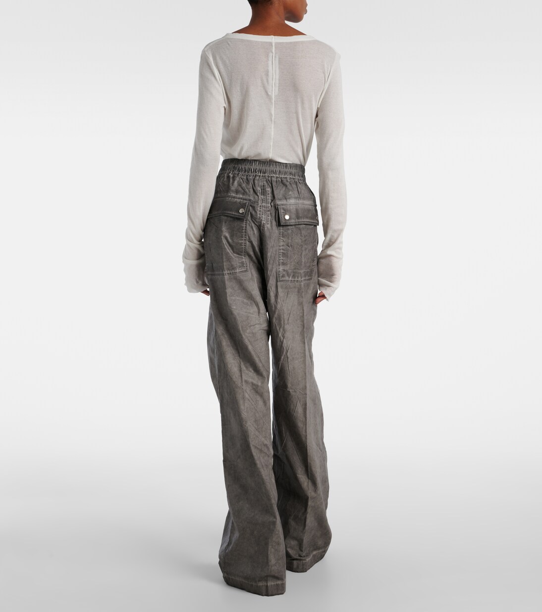 Pantalon ample Geth en coton | Rick Owens