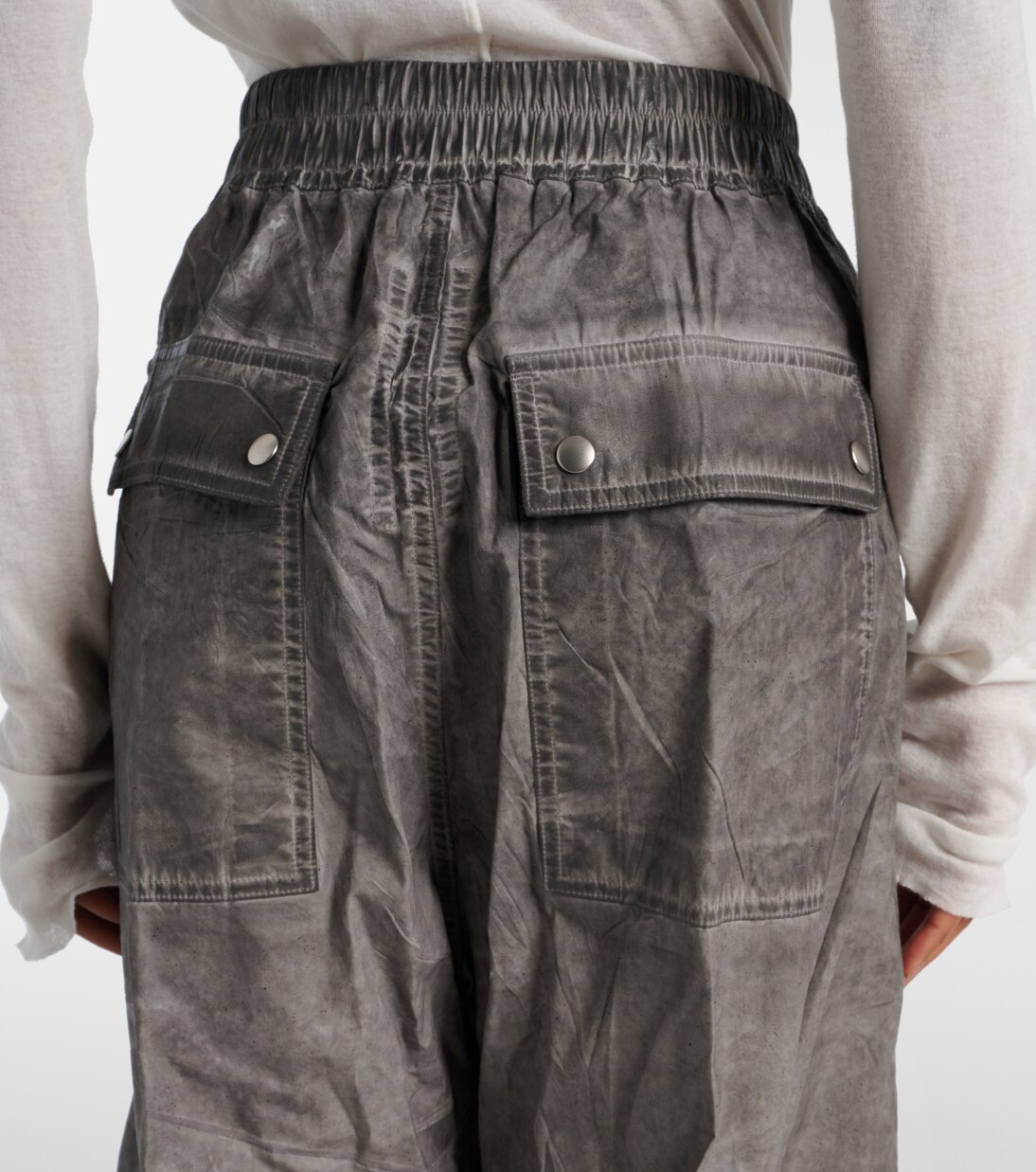 Pantalon ample Geth en coton | Rick Owens