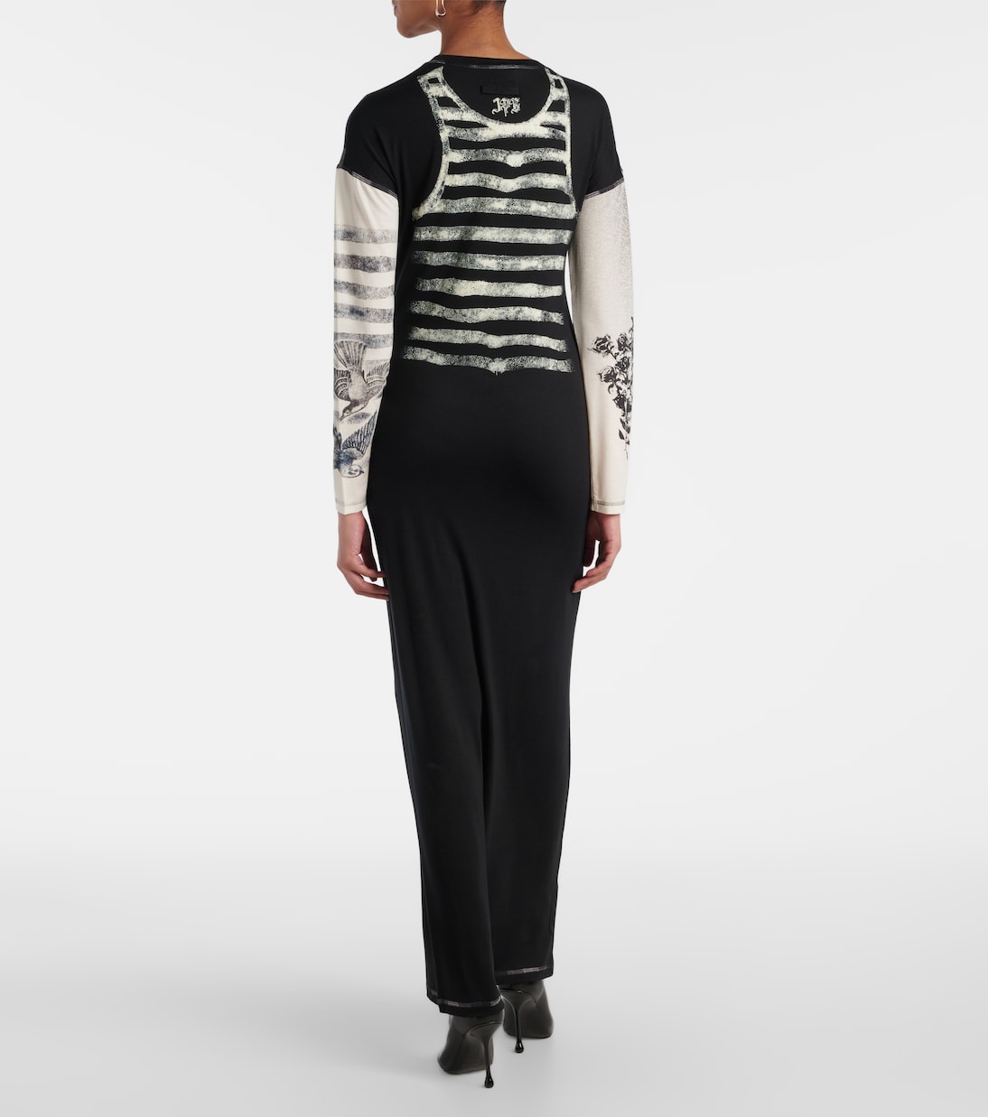Robe longue imprimée | Jean Paul Gaultier