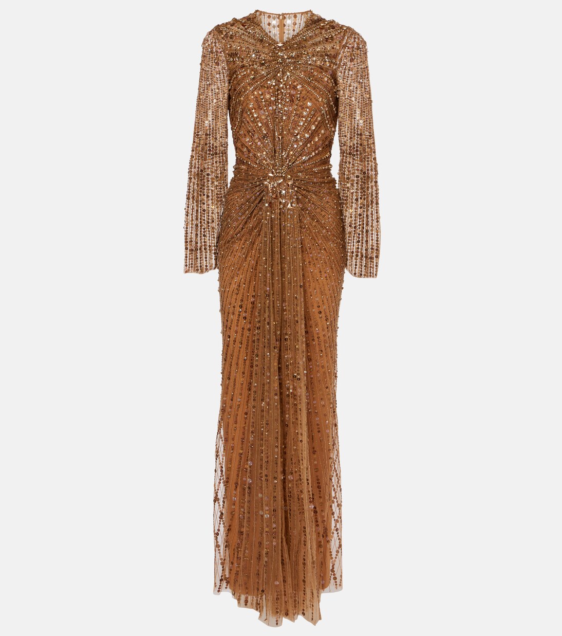 Robe longue Anja à ornements | Jenny Packham