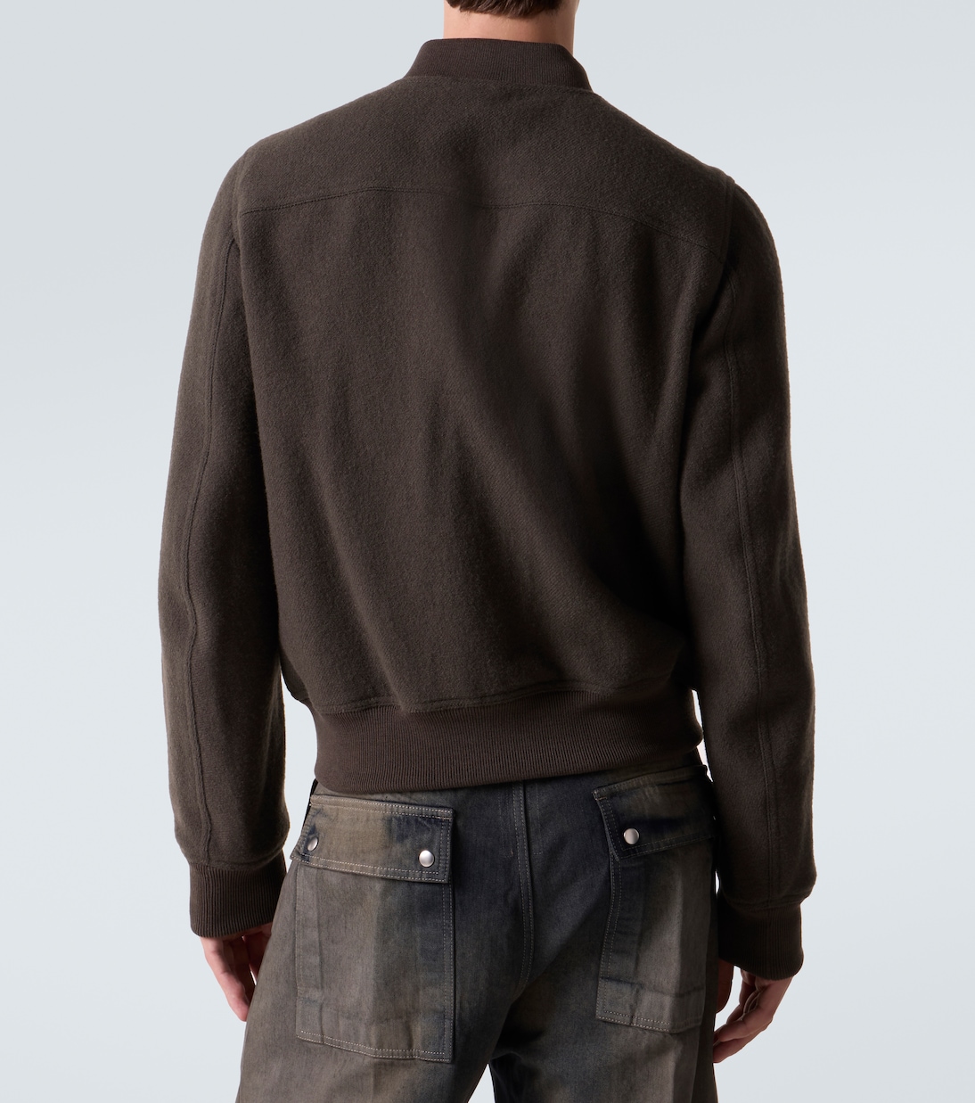 Virgin wool bomber jacket | Rick Owens