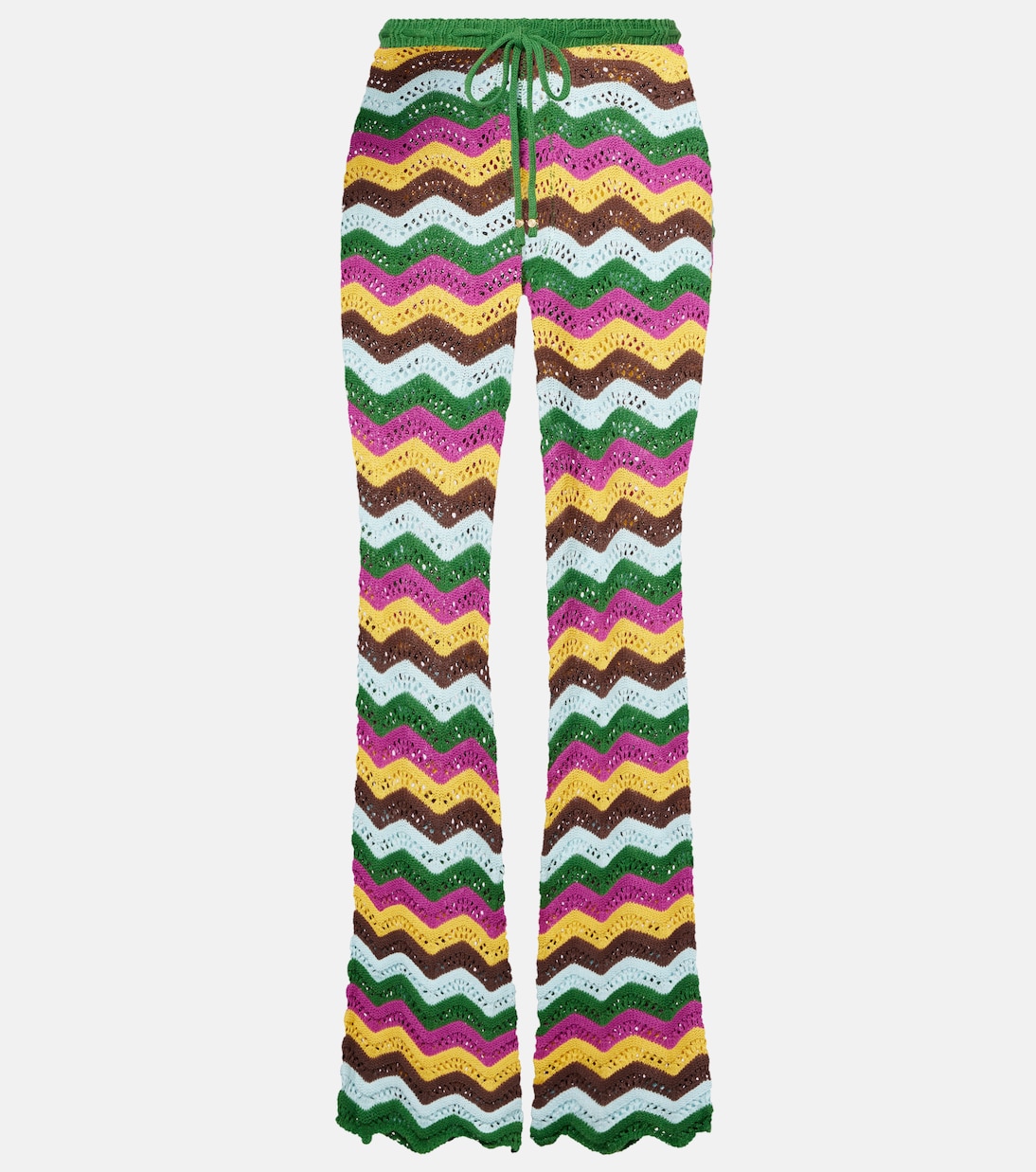 Pantalon Kim en crochet de coton mélangé | Bananhot