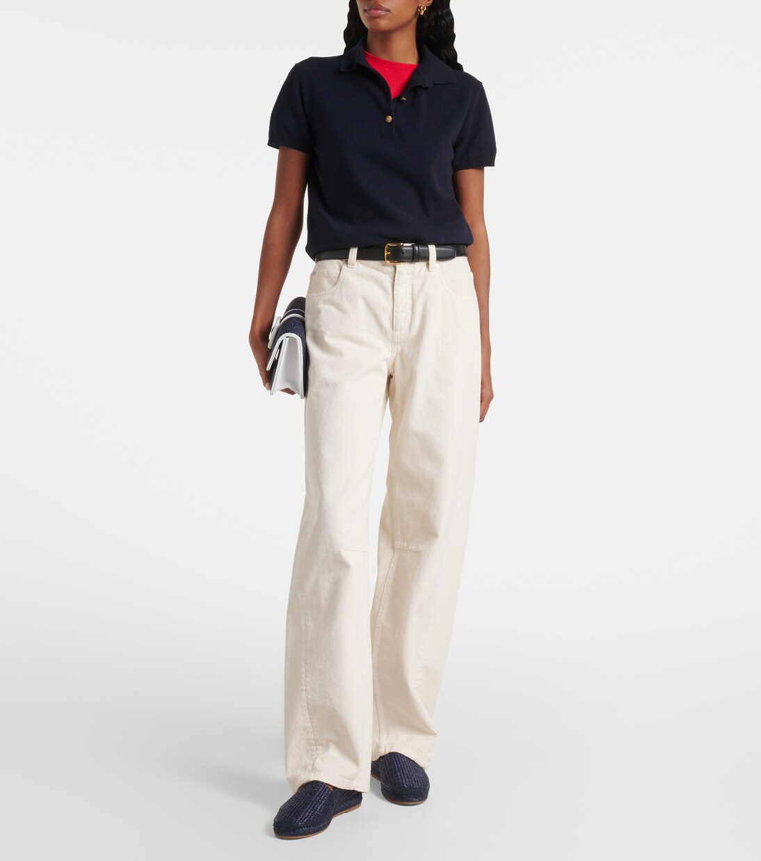 Espadra leather-trimmed raffia espadrilles | Manolo Blahnik