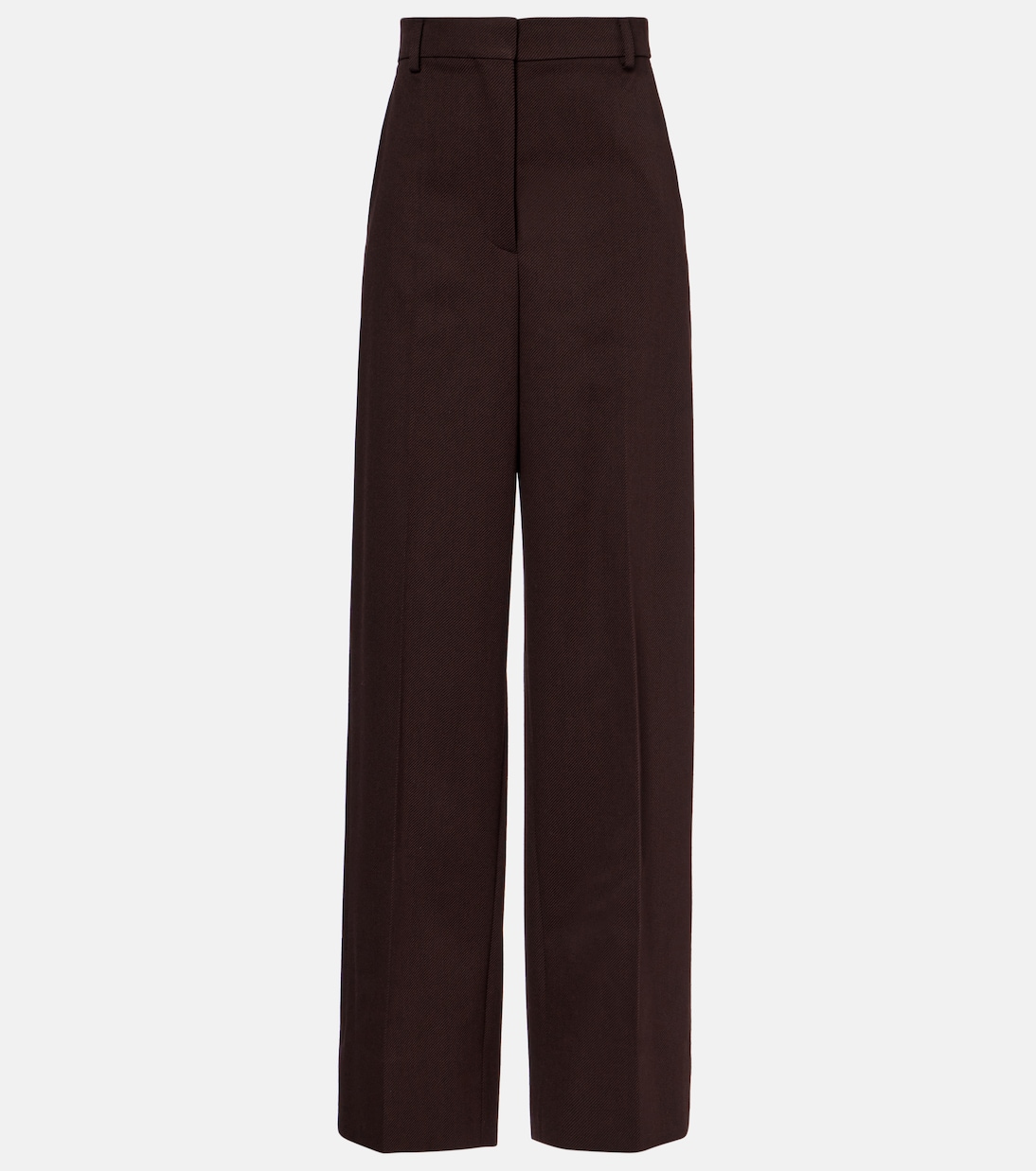 High-Rise-Hose aus Wolle | Stella McCartney