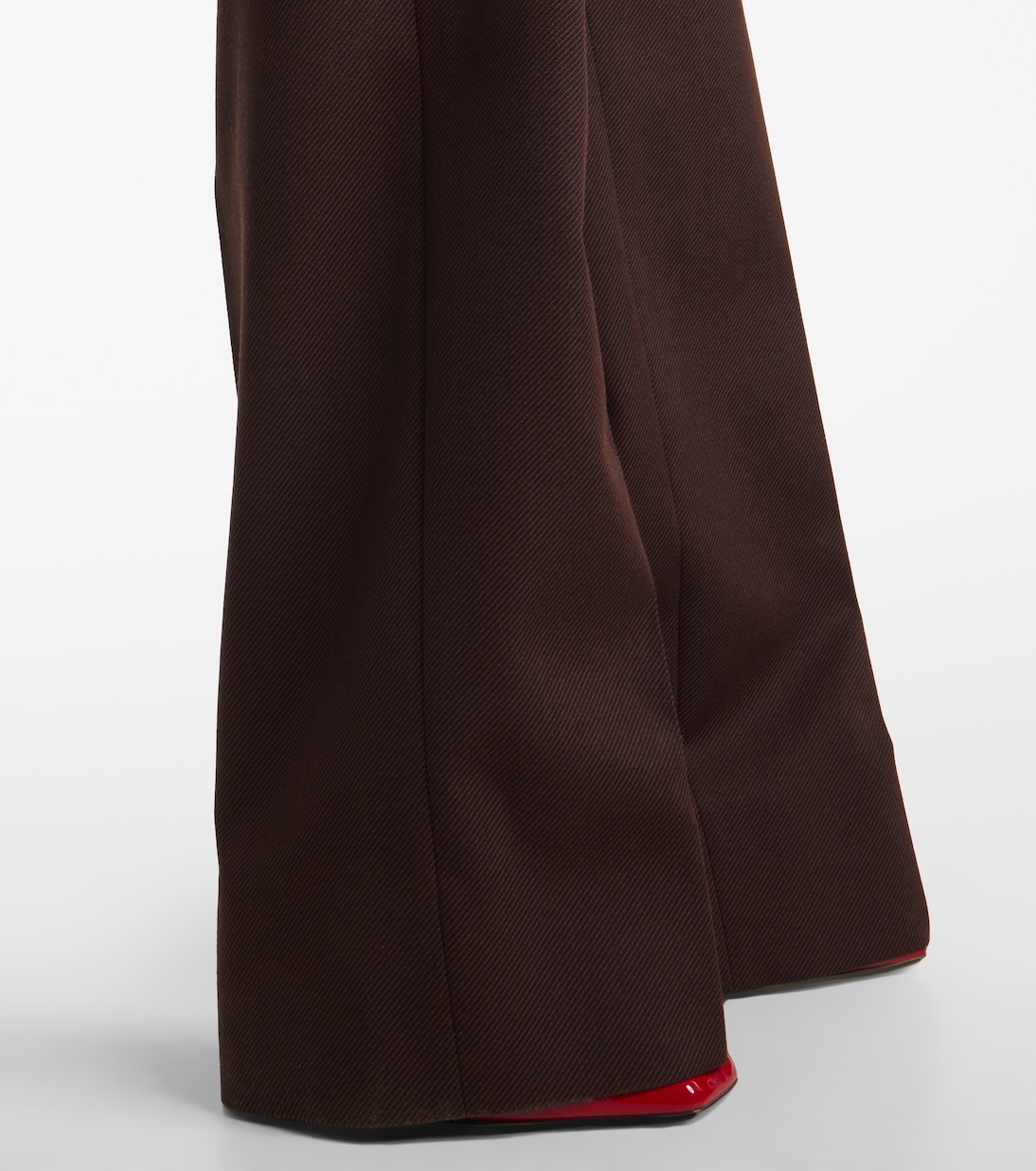 High-Rise-Hose aus Wolle | Stella McCartney