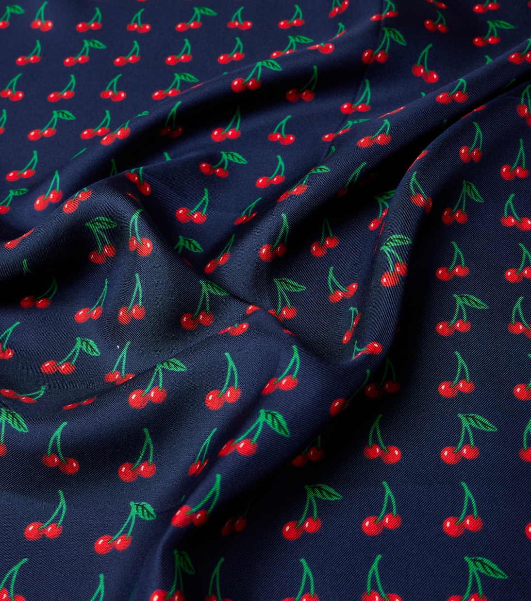 Foulard Cherryfic en soie | Valentino
