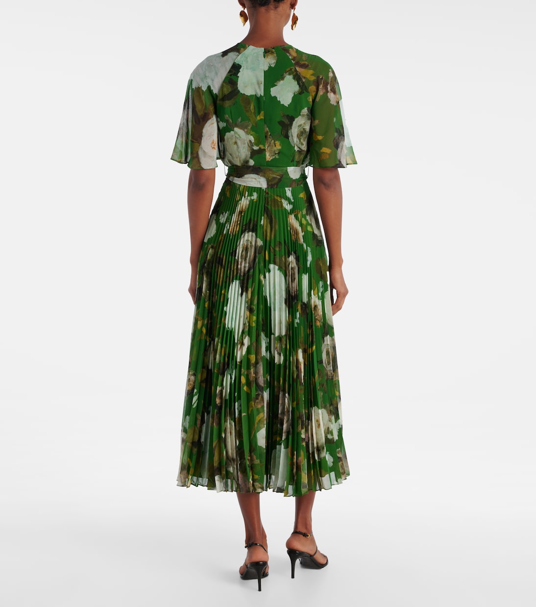 Bedrucktes Midikleid | Erdem