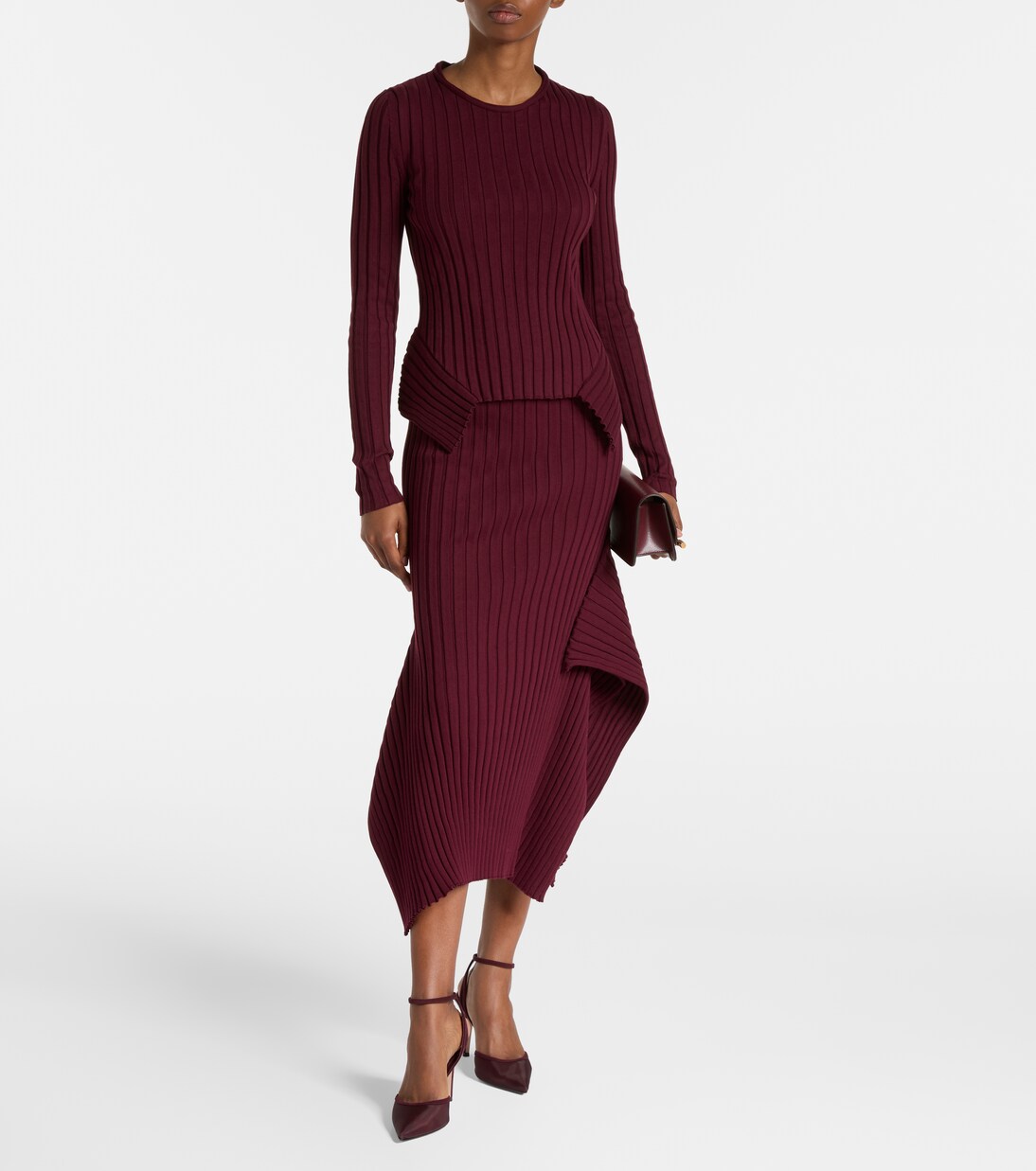 85 suede-trimmed organza pumps | Gianvito Rossi