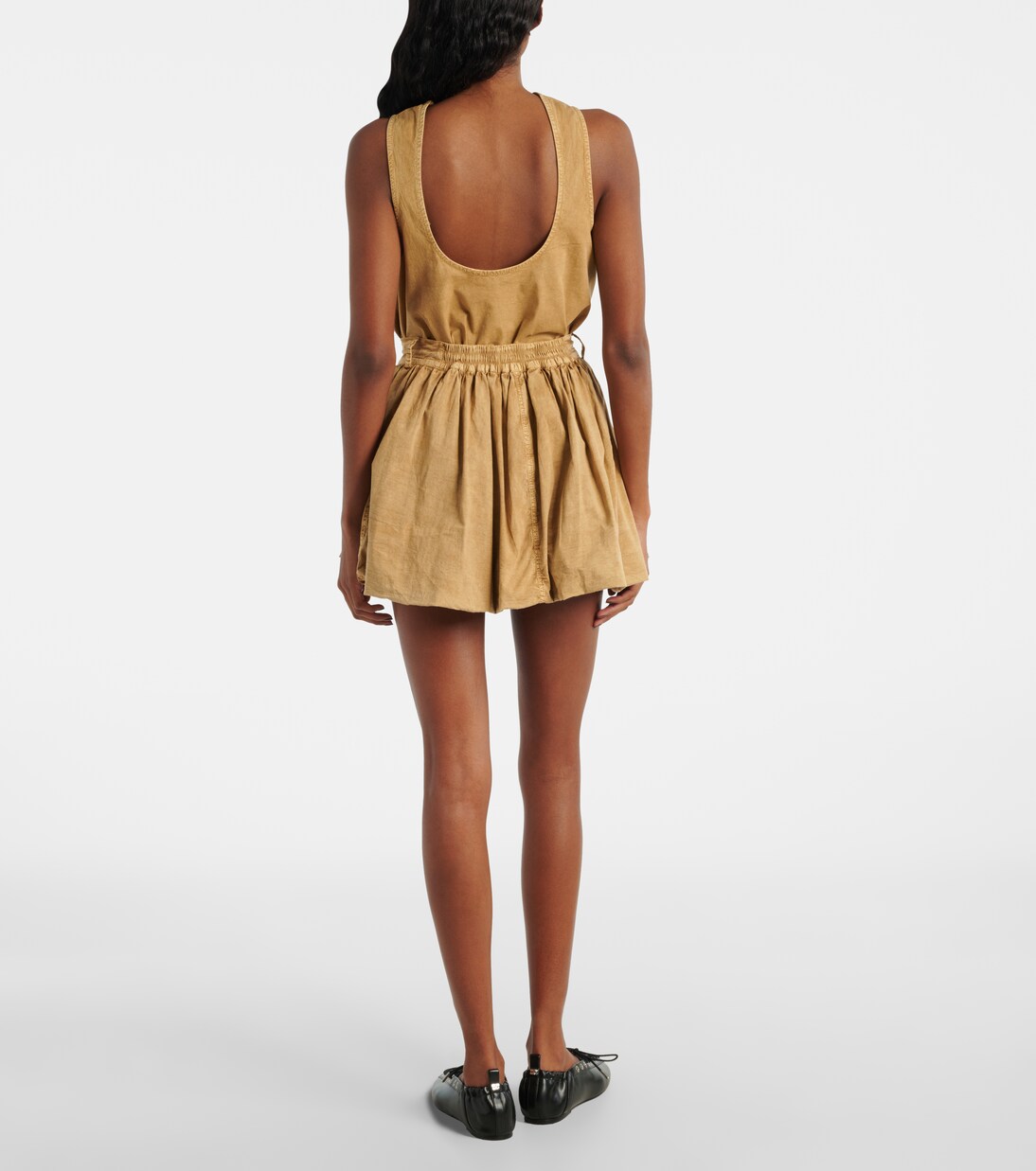 Minirock aus einem Baumwollgemisch | Ganni