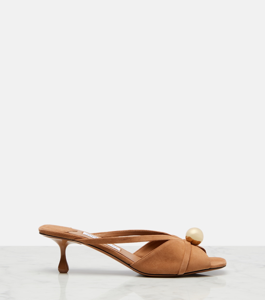 Siva 50 embellished suede mules  | Jimmy Choo