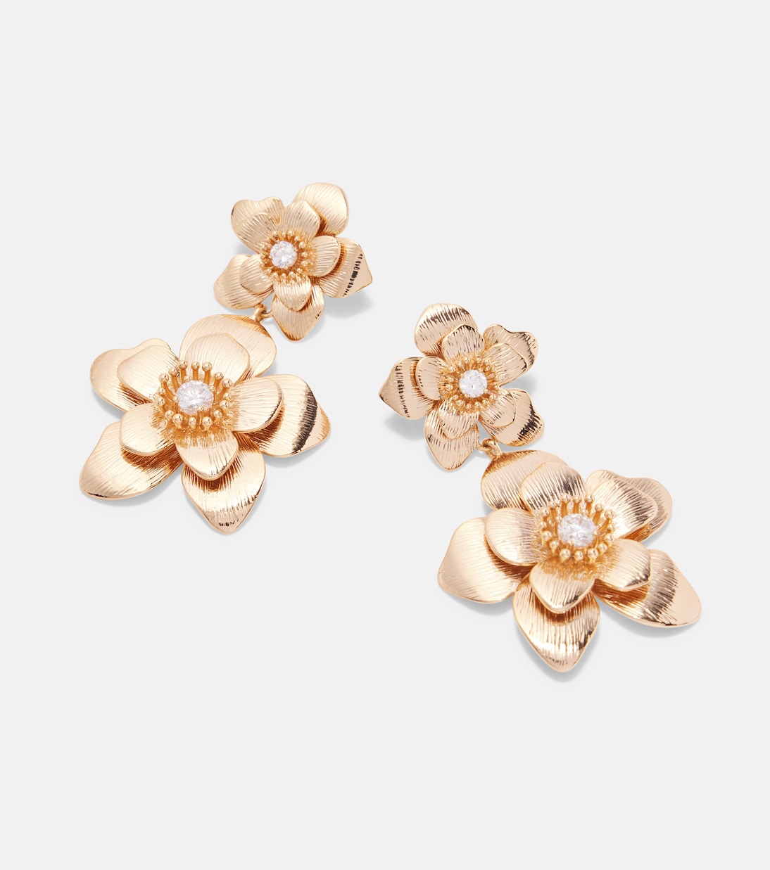 Ohrringe mit Kristallen | Self-Portrait