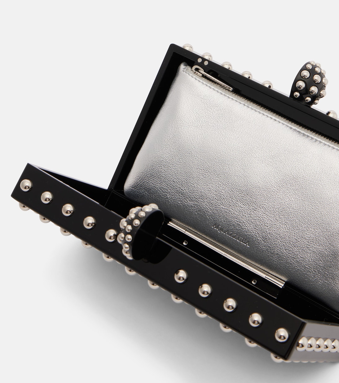 Cosmic Mini studded clutch | Aquazzura