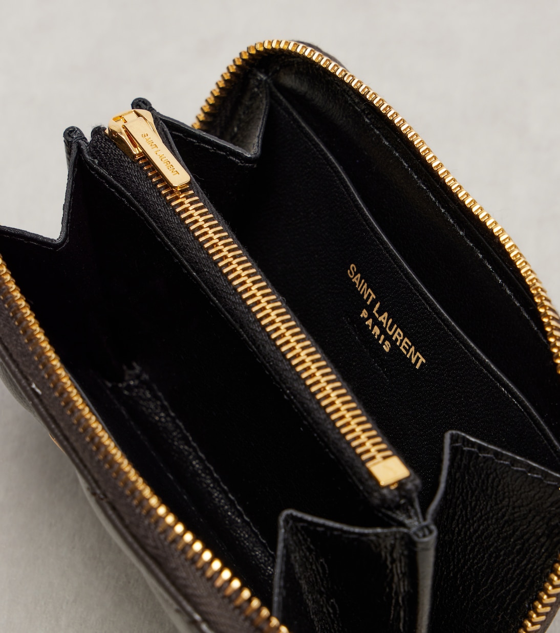 Cassandre quilted leather card case | Saint Laurent