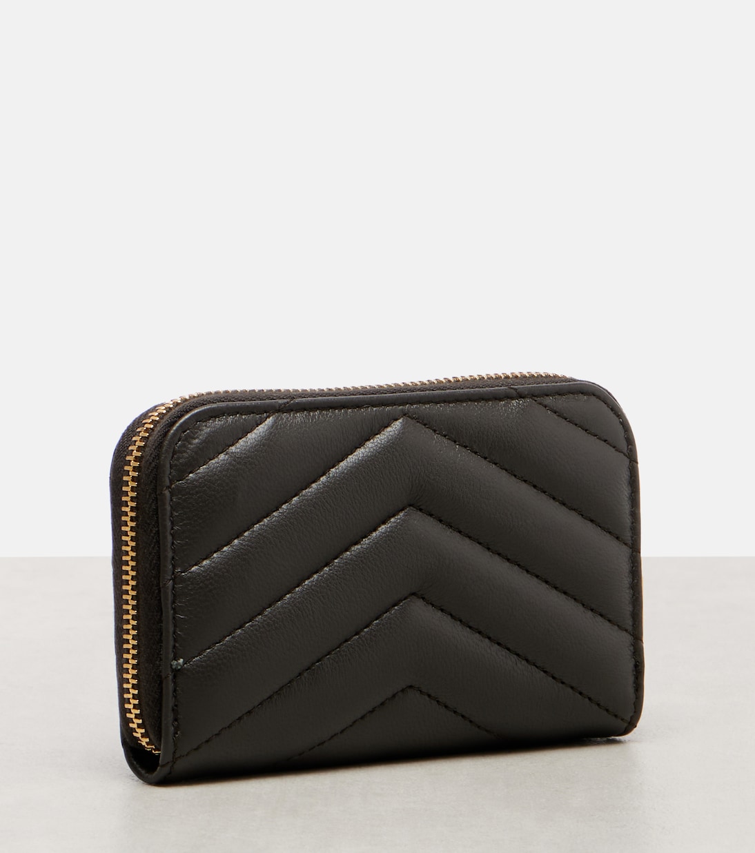 Cassandre quilted leather card case | Saint Laurent