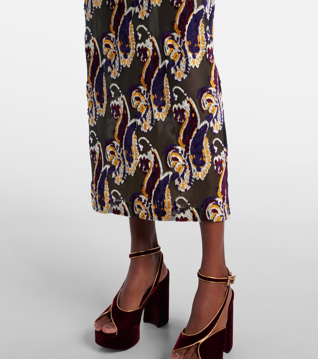 Paisley pencil skirt | Etro