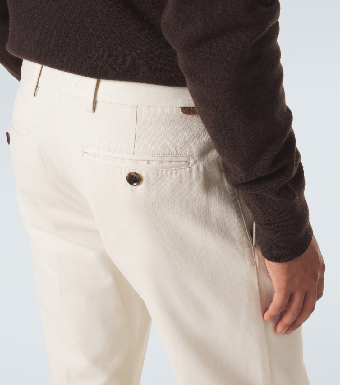 Cotton drill chinos | Tom Ford