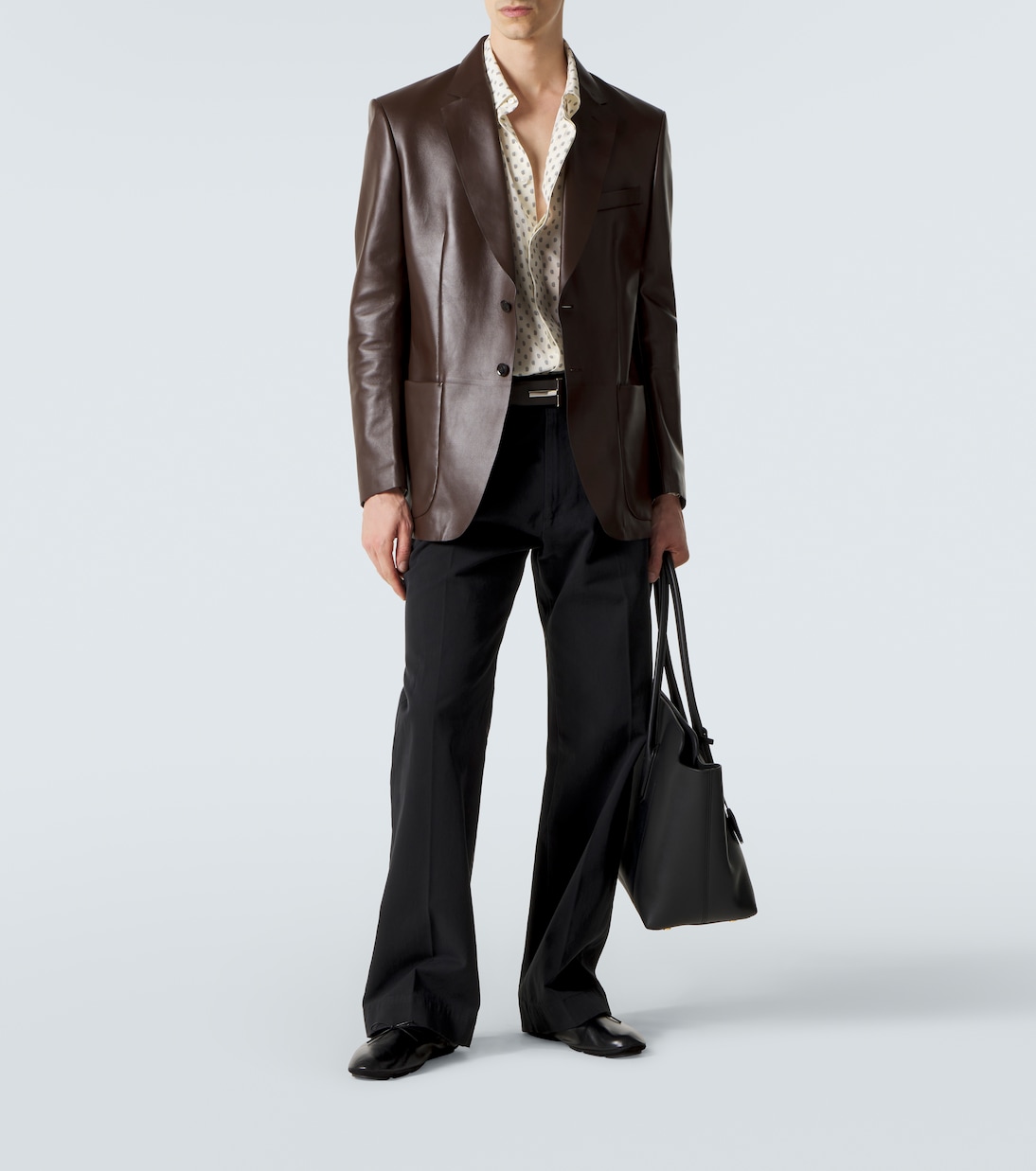 Bow-detail leather loafers | Tom Ford