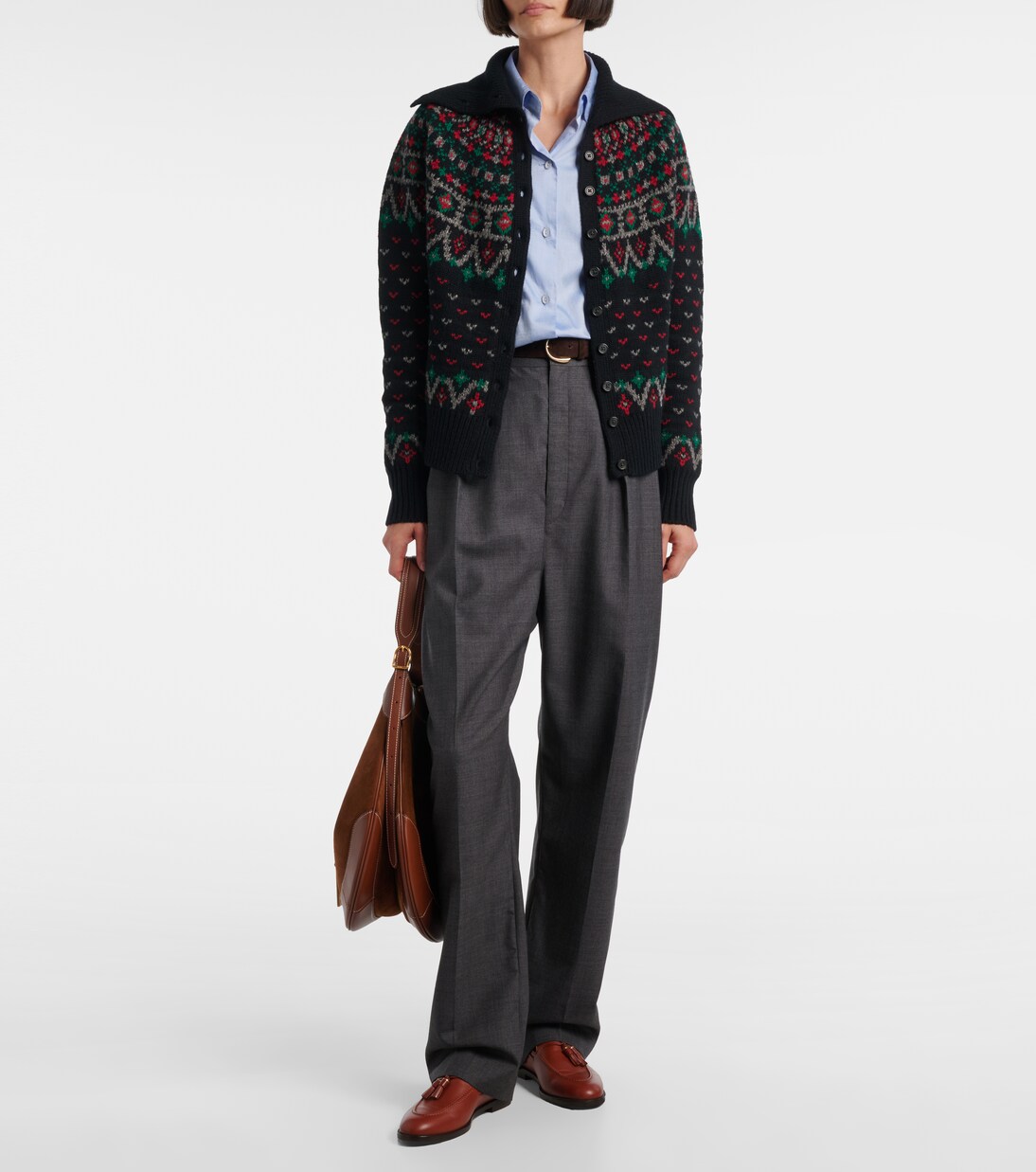 Wool and cotton-blend cardigan | Polo Ralph Lauren