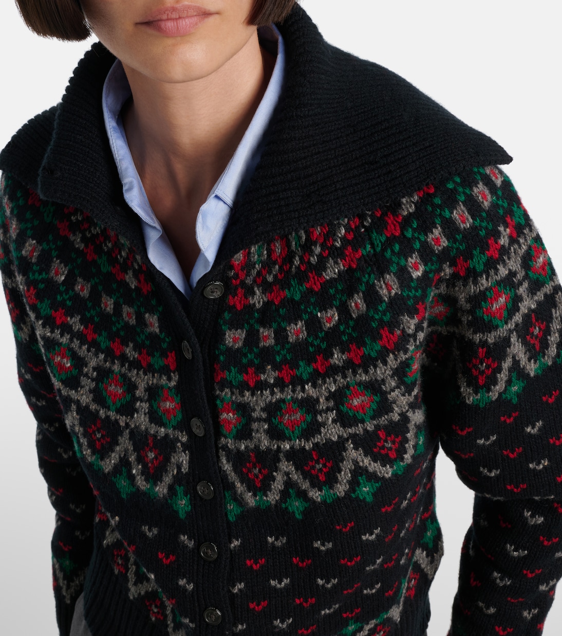 Wool and cotton-blend cardigan | Polo Ralph Lauren