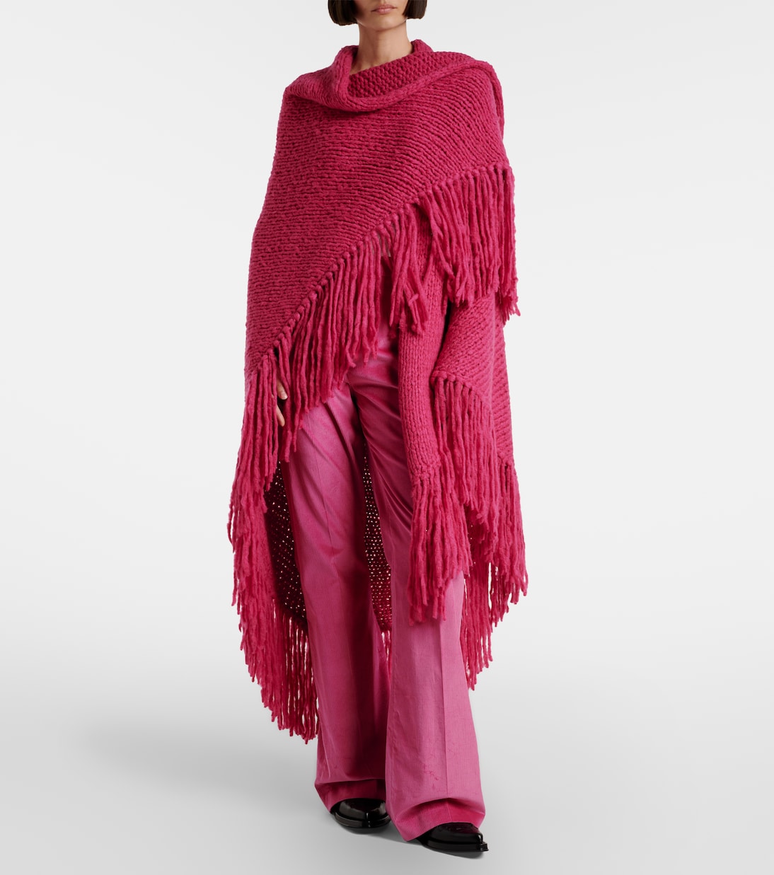 Lauren fringed cashmere shawl | Gabriela Hearst