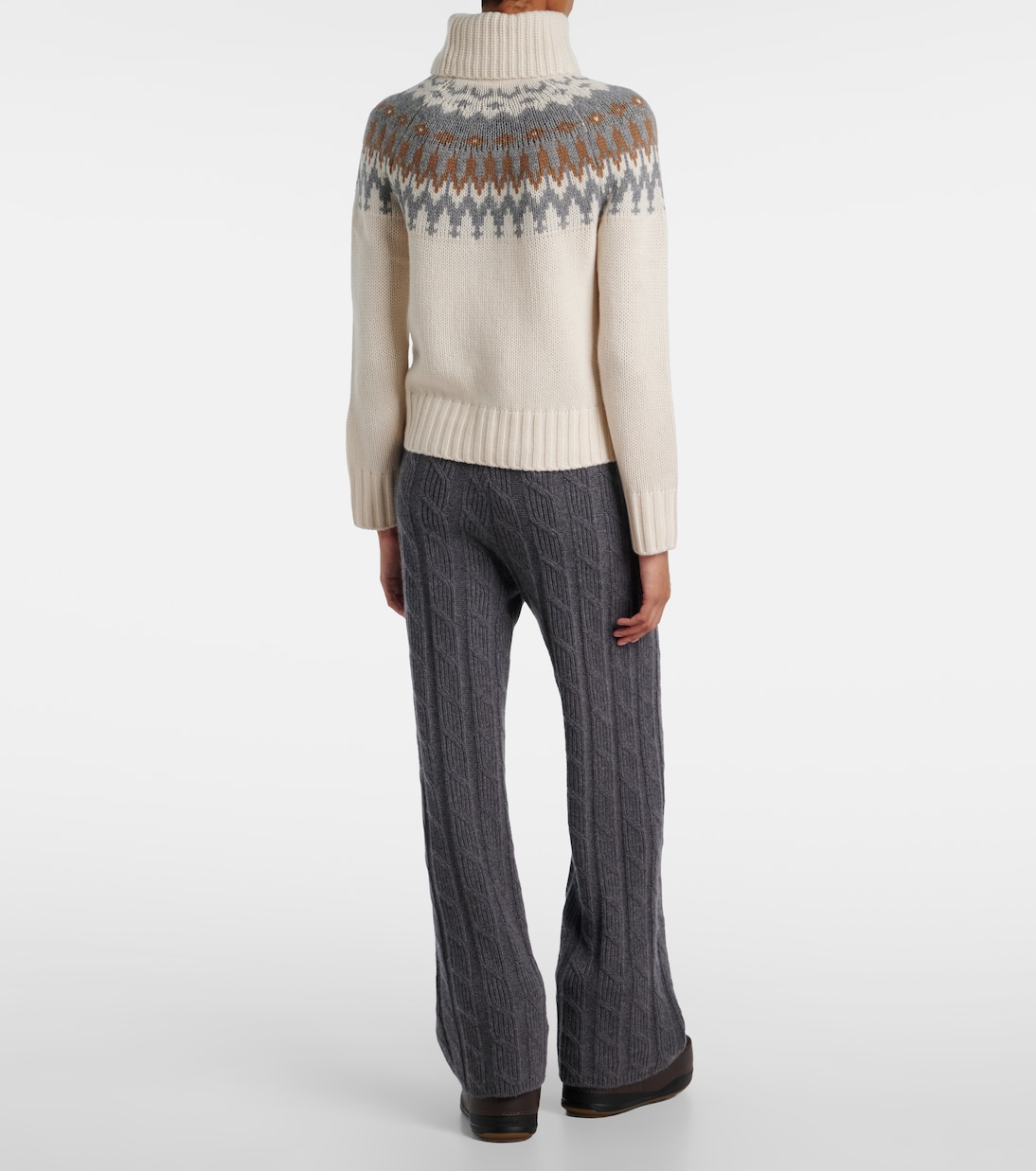 Pullover Ingrid aus Kaschmir-Jacquard | Bogner