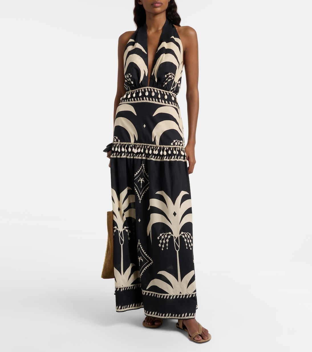 Printed cotton maxi dress | Johanna Ortiz