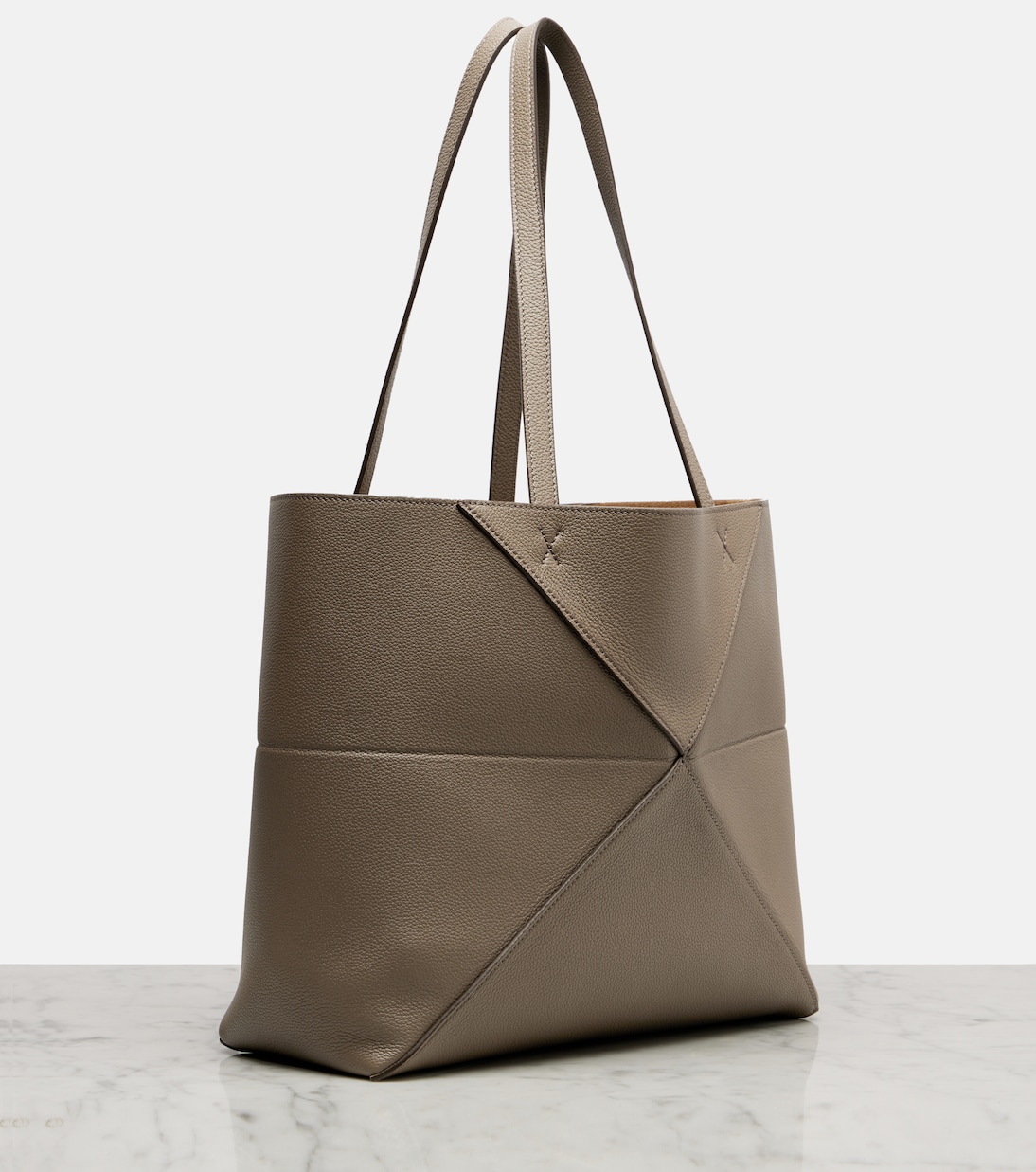 Puzzle Fold Medium leather tote bag | Loewe