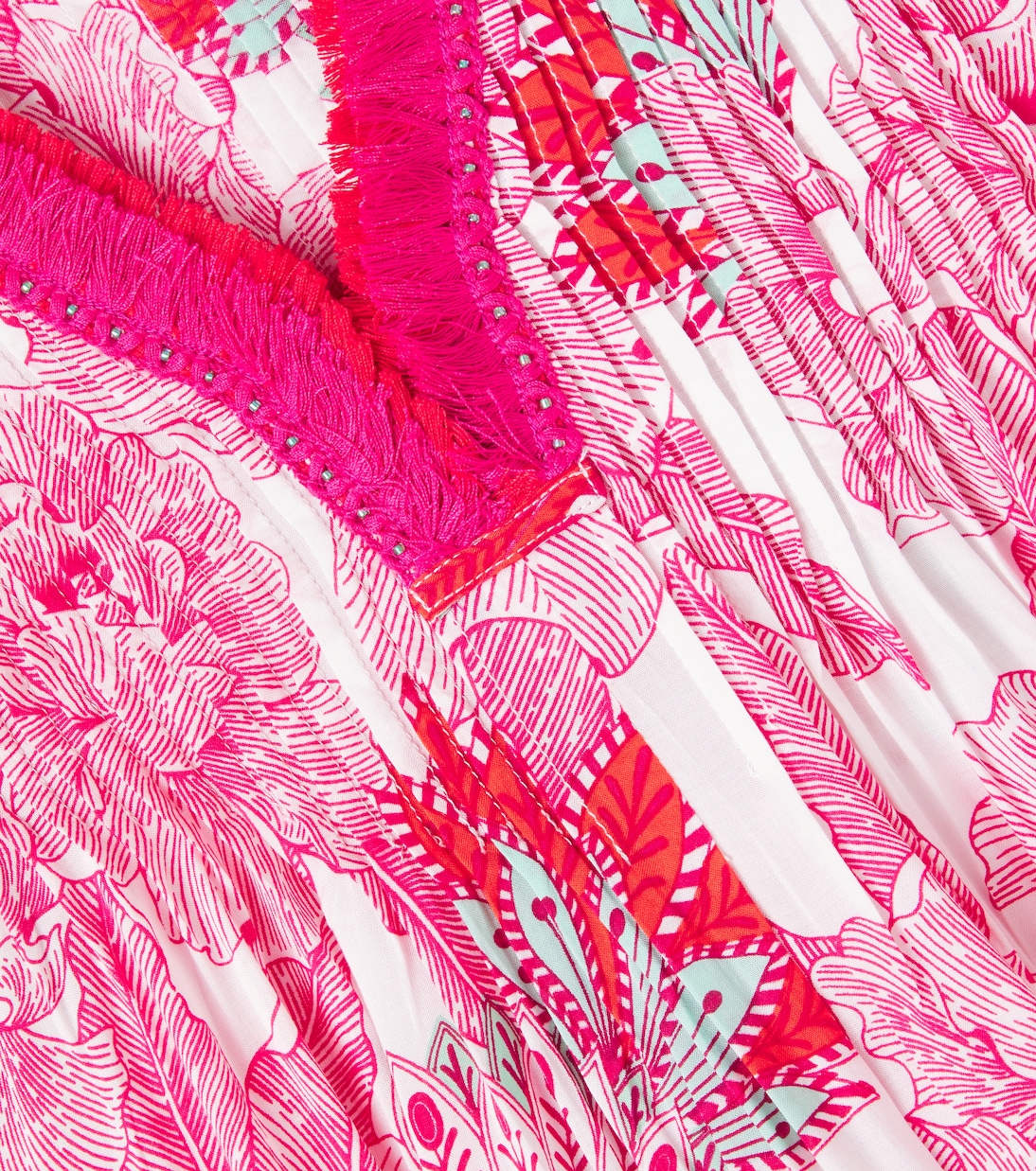 Bedrucktes Kleid Sasha  | Poupette St Barth Kids