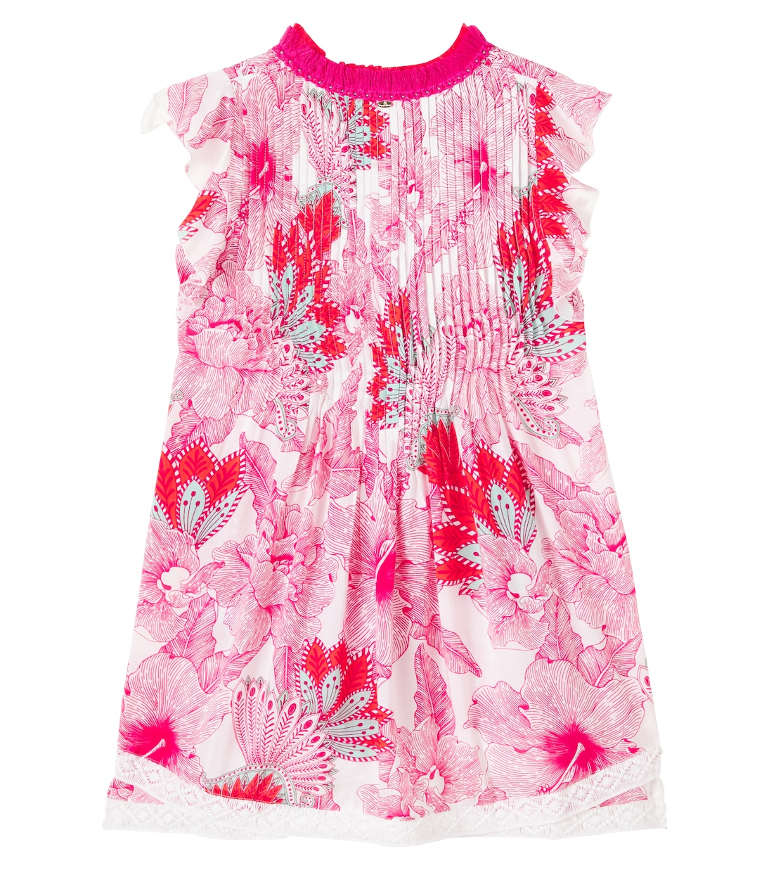 Bedrucktes Kleid Sasha  | Poupette St Barth Kids