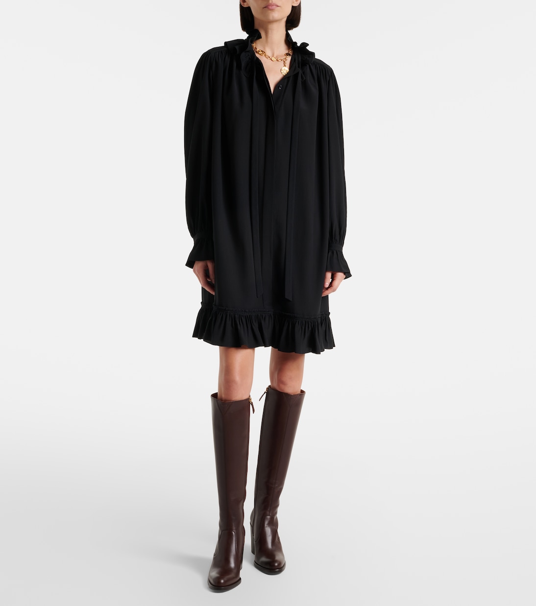 Silk midi dress | Chloé