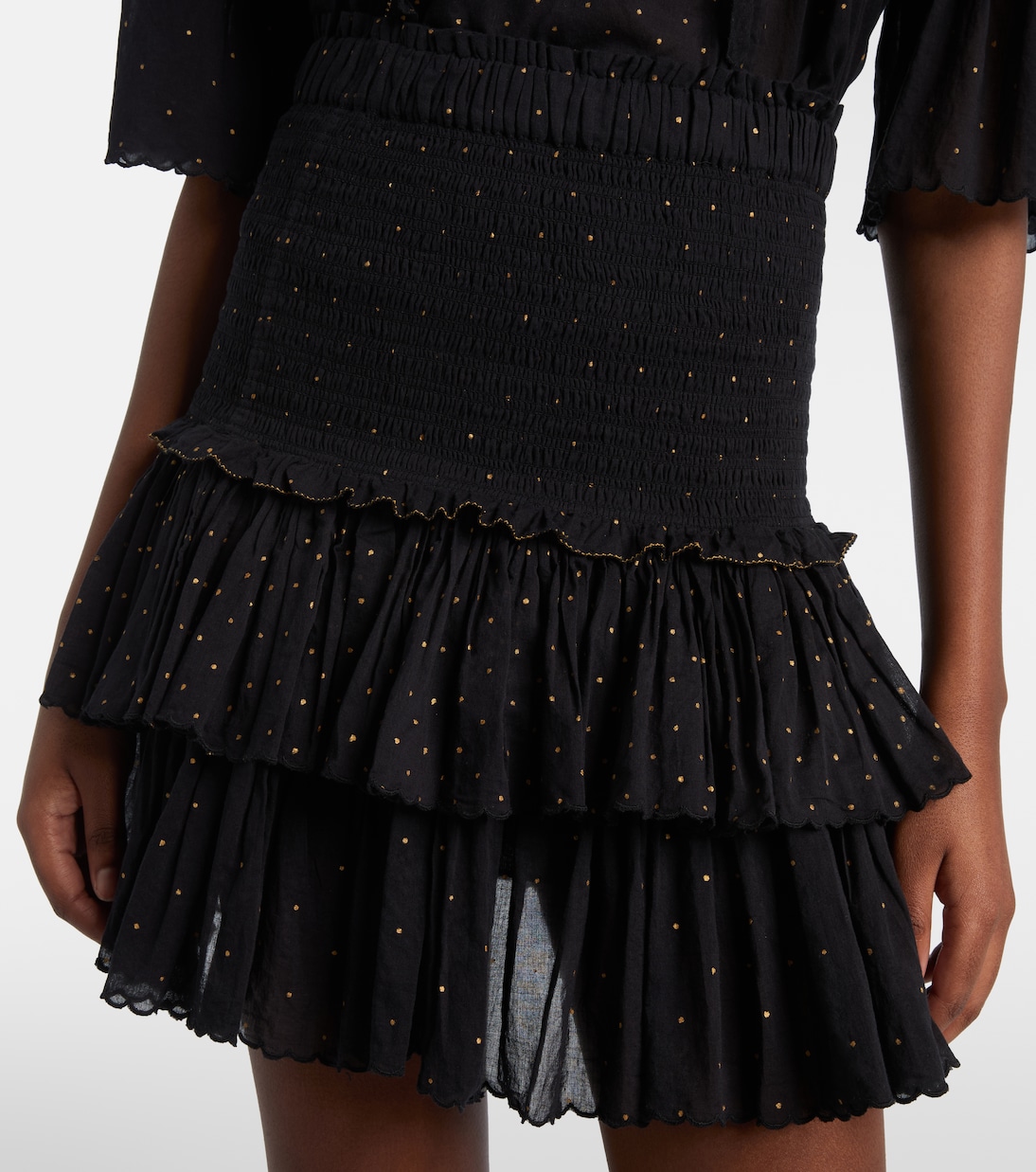 Bestickter Minirock aus Baumwolle | Marant Etoile