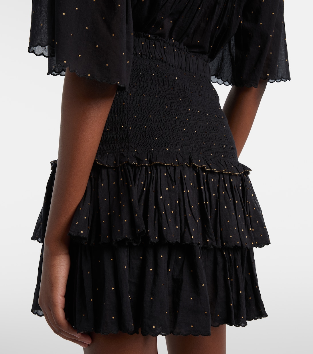 Bestickter Minirock aus Baumwolle | Marant Etoile