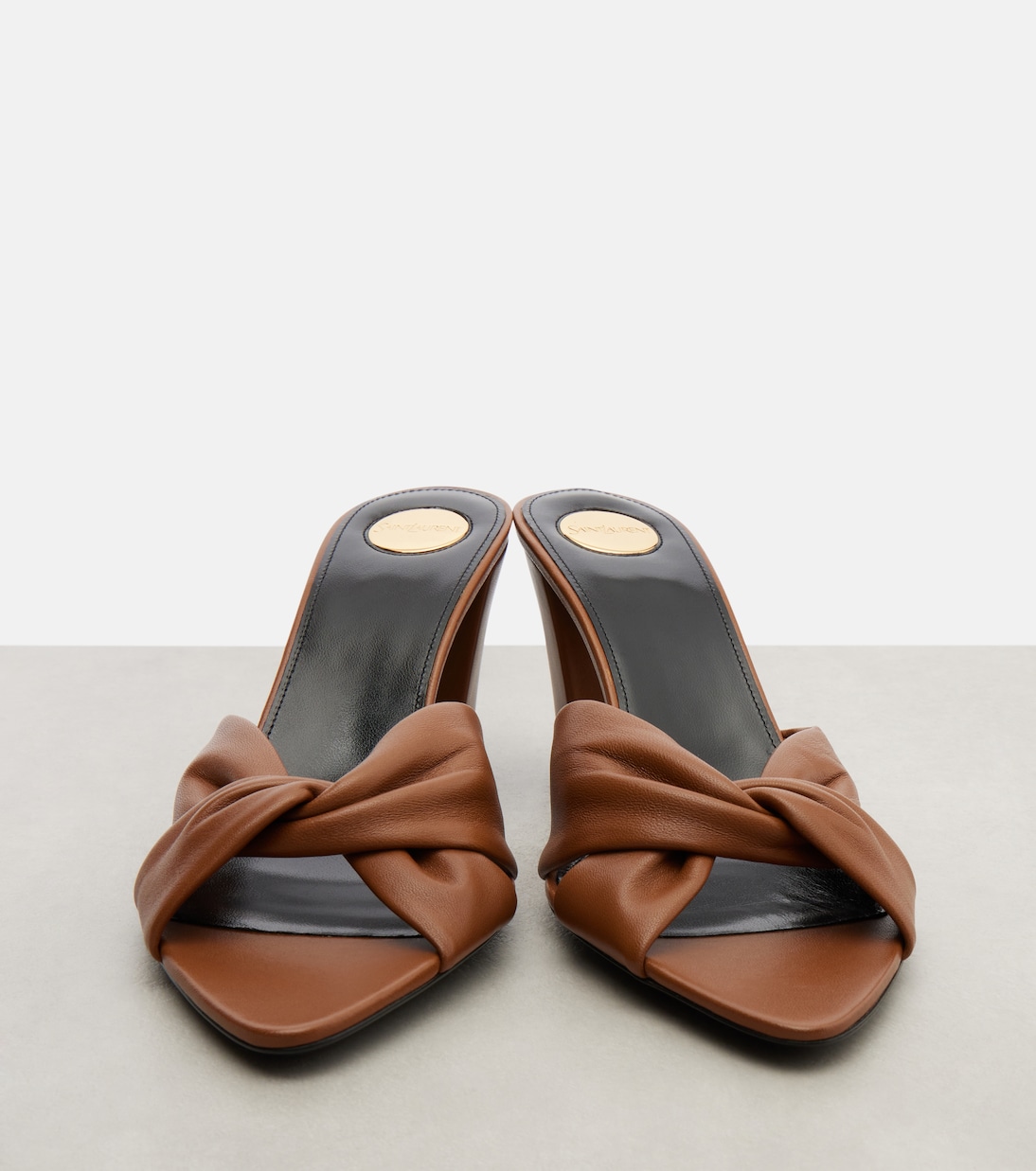 Sandales Franciane 75 en cuir | Saint Laurent